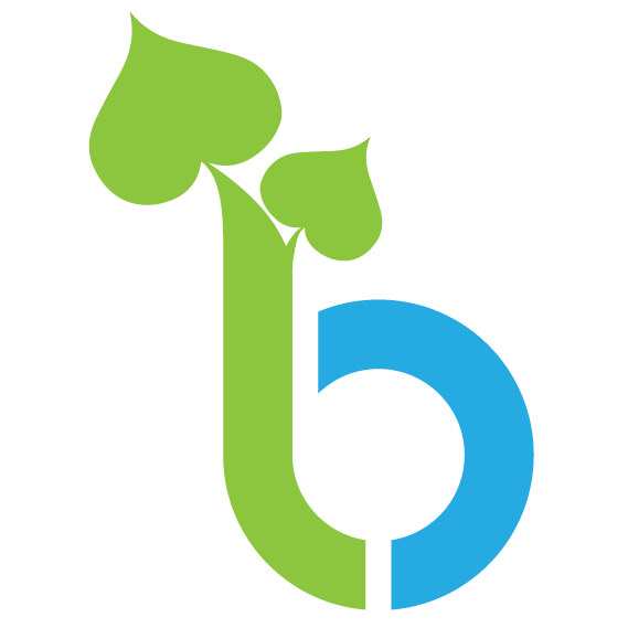 Bláhová zahradní architektura logo